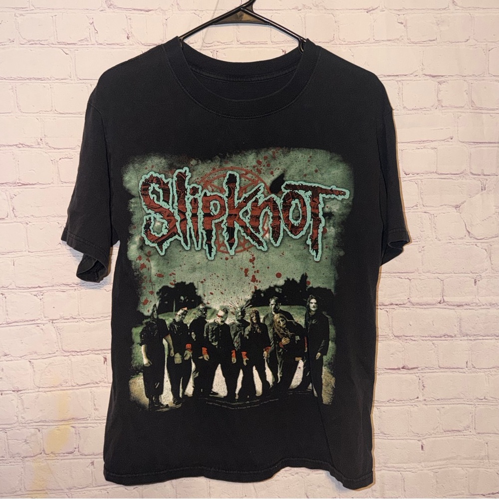 Vintage 2008 SLIPKNOT ALL IS HOPE GONE DOUBLE SIDED T-SHIRT HEAVY METAL CONCERT